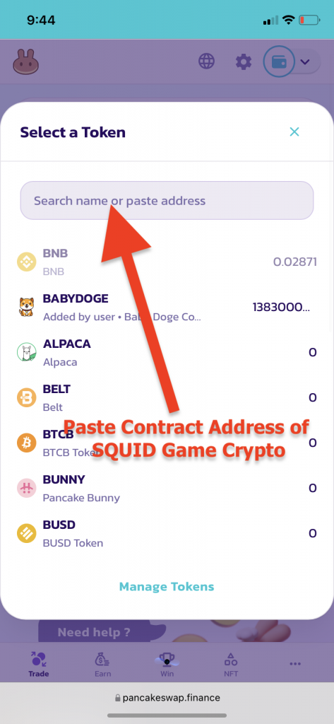 where to buy squid game crypto coin