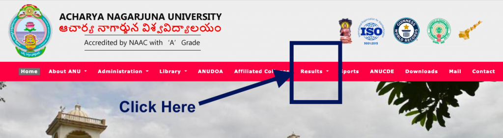 anu degree exam results checking website 2021