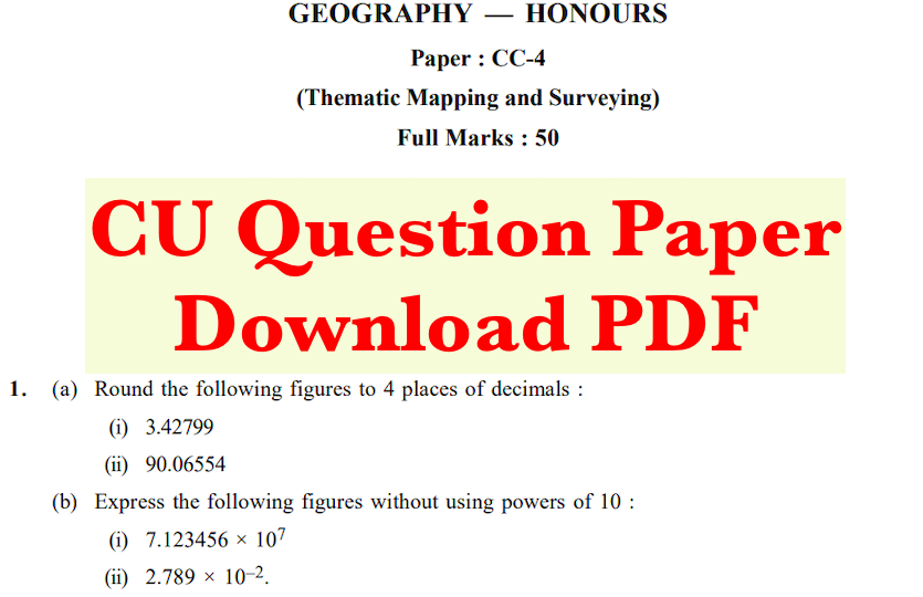 cu exam previous year question paper