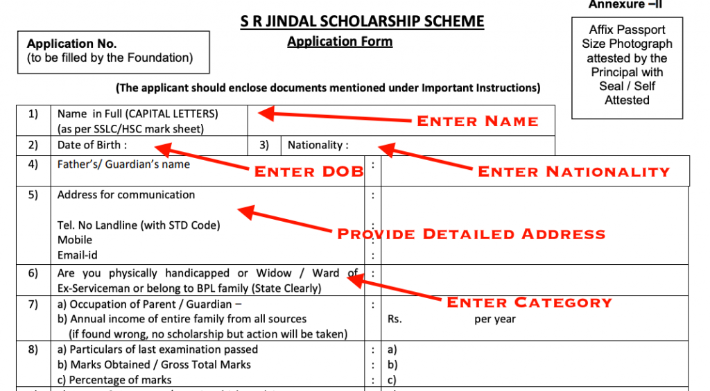 sitaram jindal scholarship form download pdf 2023