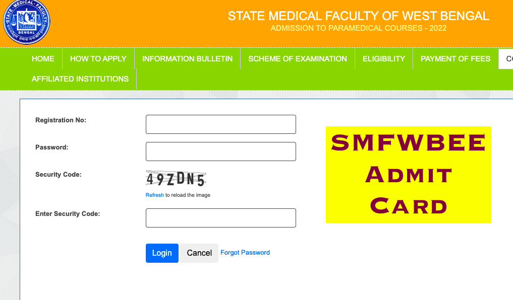 smfwbee admit card 2022 download - written exam date 24 july