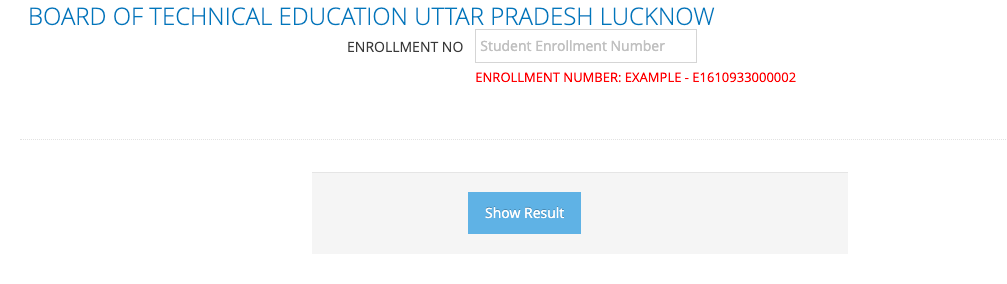 bteup.ac.in result check online by roll number and name for even and odd semester diploma exam
