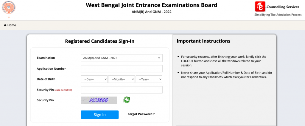 wbjee anm gnm rank card 2022 released now