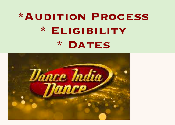 zee tv did audition registration process, eligibility check online