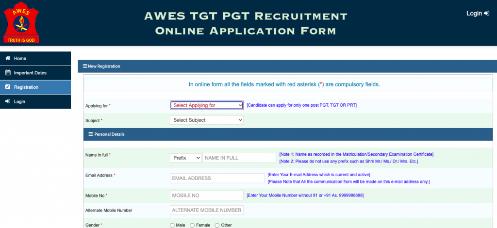 awes recruitment 2023 pgt tgt prt job army public school vacancy
