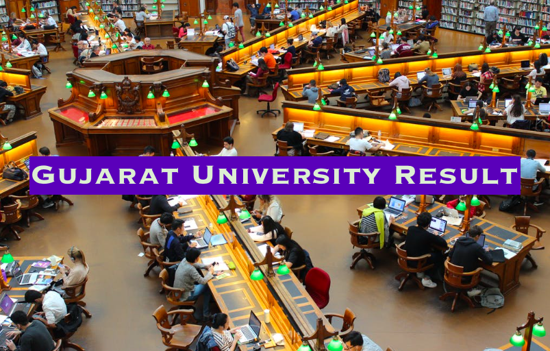 gujarat university result check online sem 1 2 3 4 5 6 gujaratuniversity.ac.in ba bsc bcom