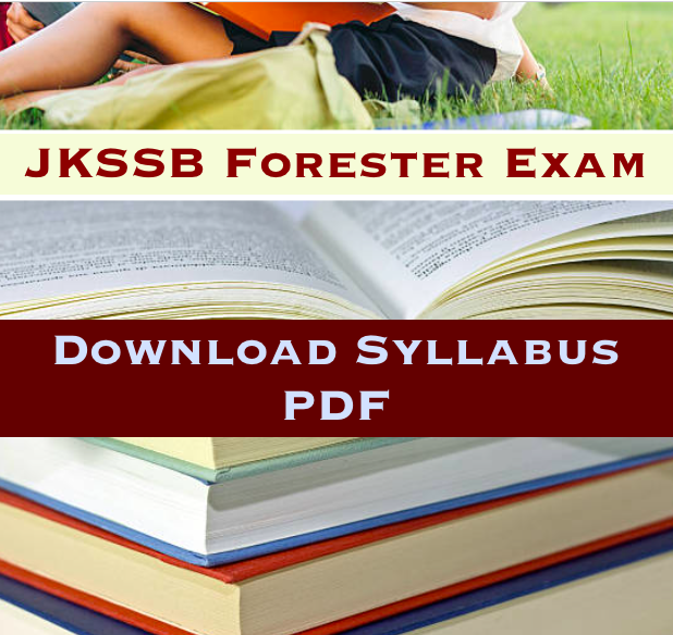 jkssb forester exam syllabus 2023 download pattern of exam, pdf
