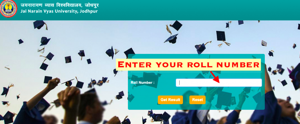 jnvu result checking link online 2022 ba bsc bcom b.ed 1st year 2nd year final 3rd year result