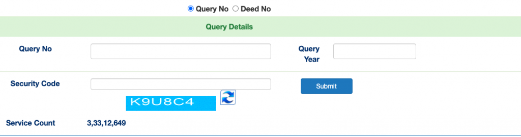 search your deed number in wb land registry portal 2022 - wb land registration.gov.in