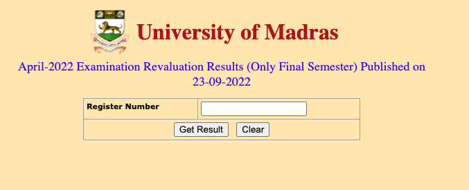 unom revlauation results for april 2023 semester exam