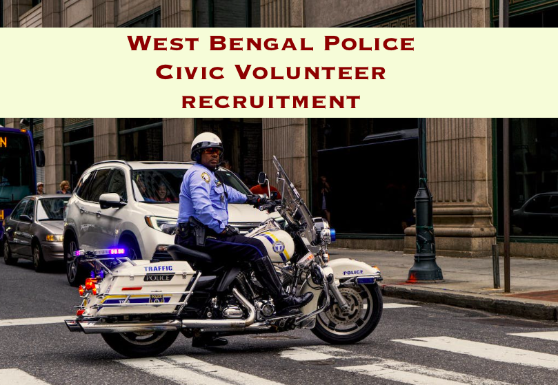 wb police civic volunteer recruitment notification 2023