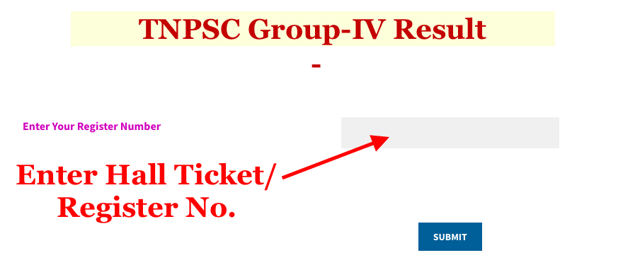 tnpsc group 4 results check online 2023 ccse IV merit list, cut off checking process