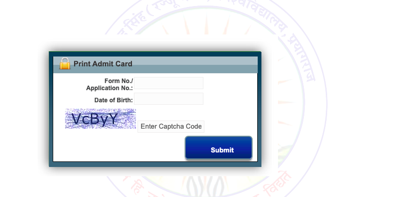 prsuprayagraj.in admit card 2023 download allahabad state university semester exam