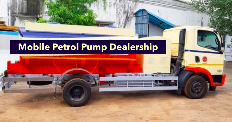 mobile petrol pump dealership vehicle dispensing petrol diesel 2024