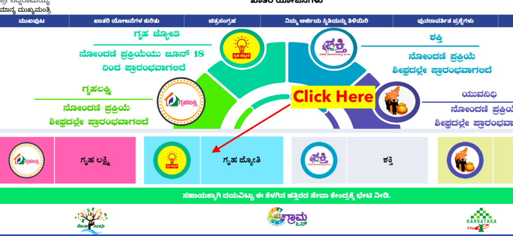 seva sindhu portal gruha jyoti application form