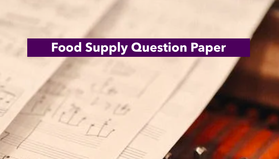 WbPSC Food Supply SI question papers download links old questions answers