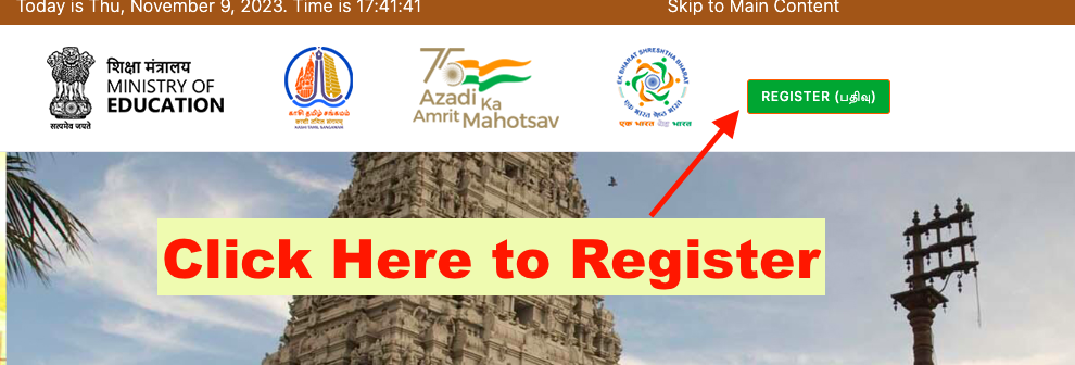 Kashi Tamil Sangamam Registration online process 2024